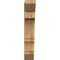 Ekena Millwork Balboa Slat Rough Sawn Bracket, Western Red Cedar, 4"W x 16"D x 24"H BKT04X16X24BOA06RWR - alternate 4